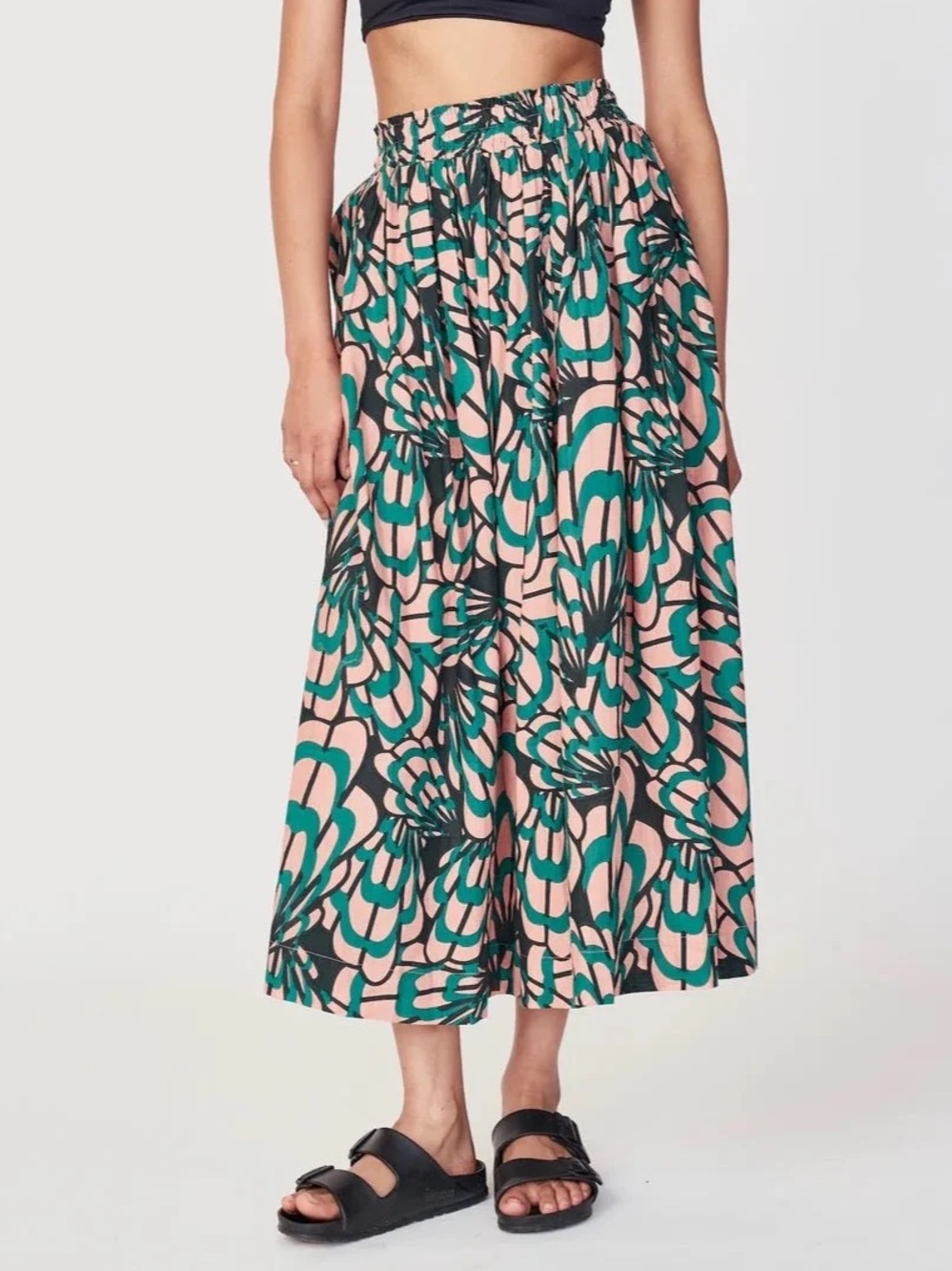MIRTH  VERONA SKIRT IN PARADISE SHELL - M
